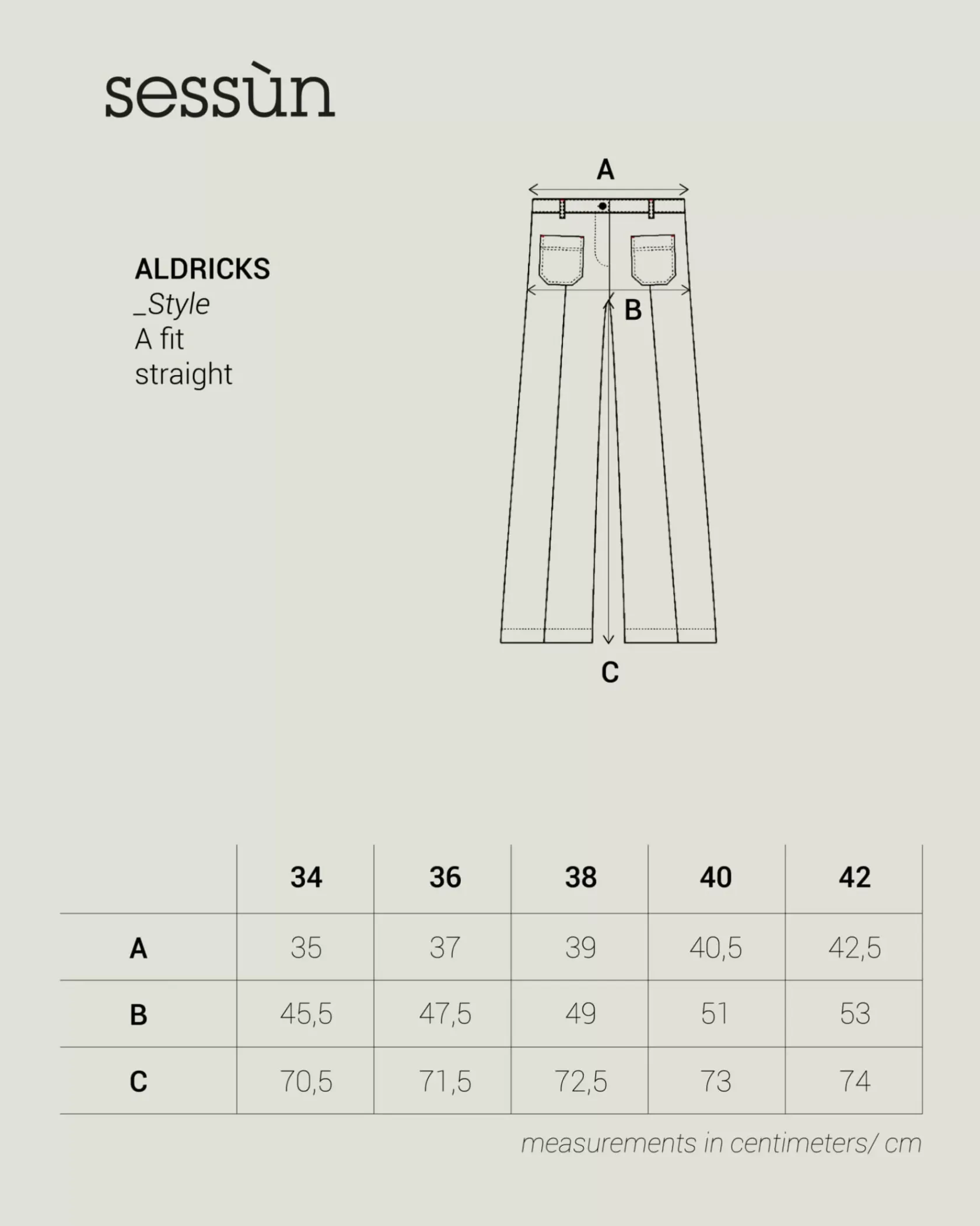 Aldricks*Sessùn Clearance