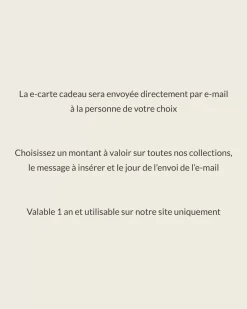 E-carte cadeau*Sessùn Hot